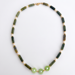 COLLAR FLORA VERDE