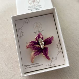 BROCHE ORQUIDEA