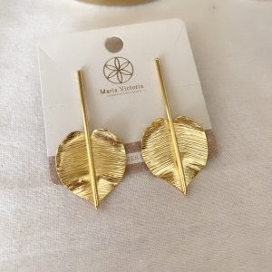 ARETES HOJAS CORTA
