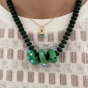 VIBRANTE CULEBRA VERDE OSCURO
